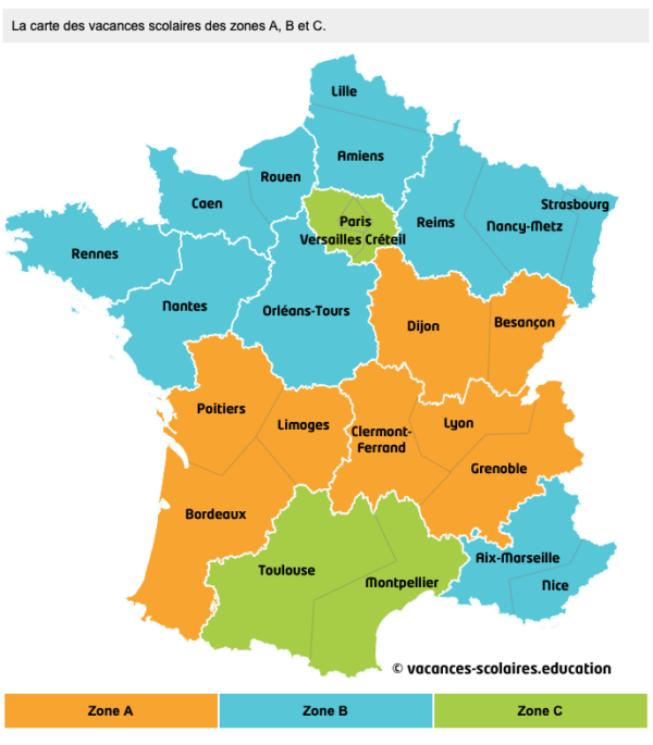 Dates de vacances scolaires Bretagne Passion SousMarine